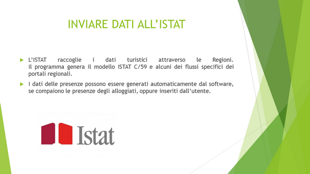 Schermata dimostrativa del portale